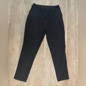 BLACK ANGEL MATERNITY SKINNY PANTS SIZE L